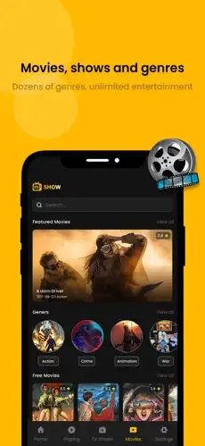 sony-65-inch-smart-tv Movies and shows